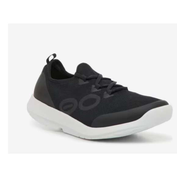 OOFOS Shoes - OOFOS OOmg Sport Low Shoe Black White Recovery Sneaker Womens 11 EU 42